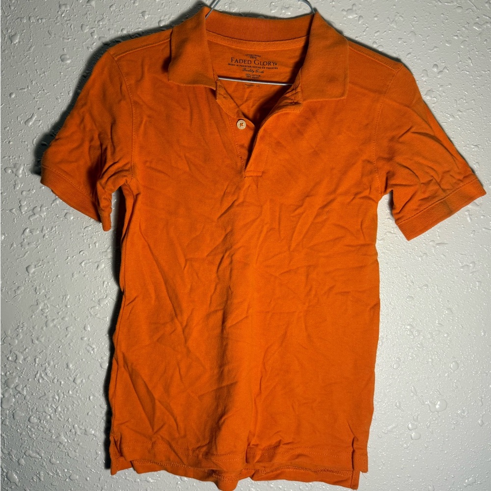 Faded Glory Kid’s Orange Polo Shirt
